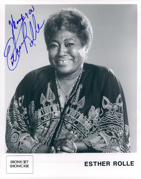 Esther Rolle autograph