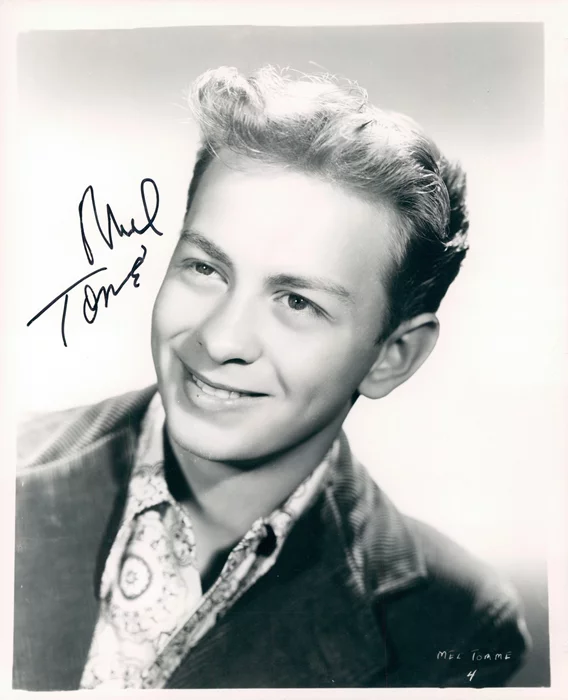 Mel Torme autograph