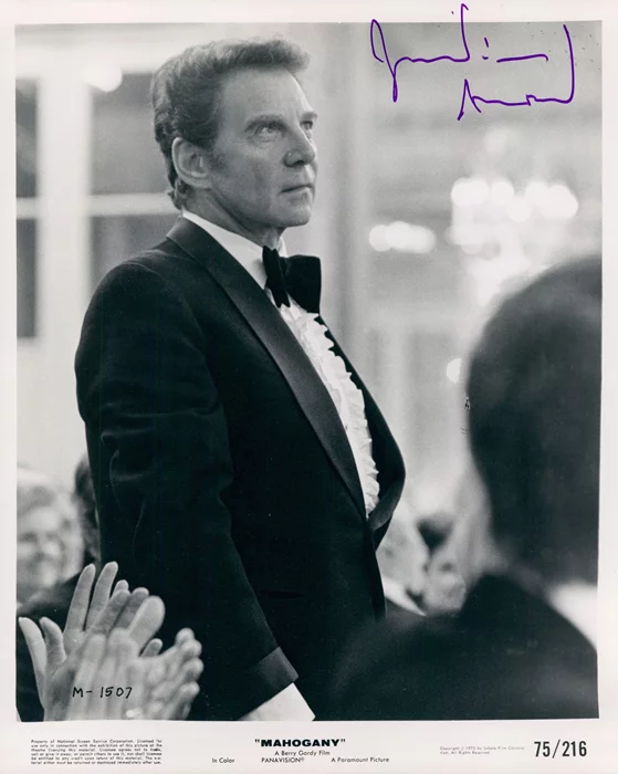Jean-Pierre Aumont autograph