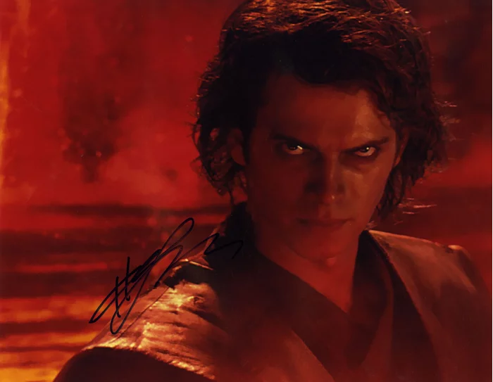 Hayden Christensen autograph