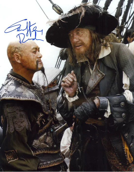 Geoffrey Rush autograph