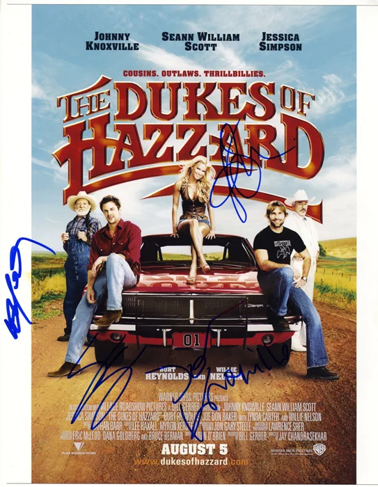 The Dukes of Hazzard autograph