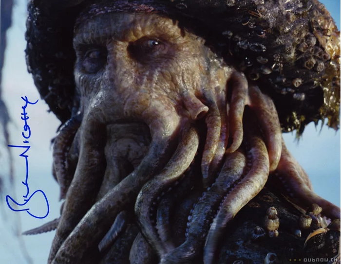 Bill Nighy autograph