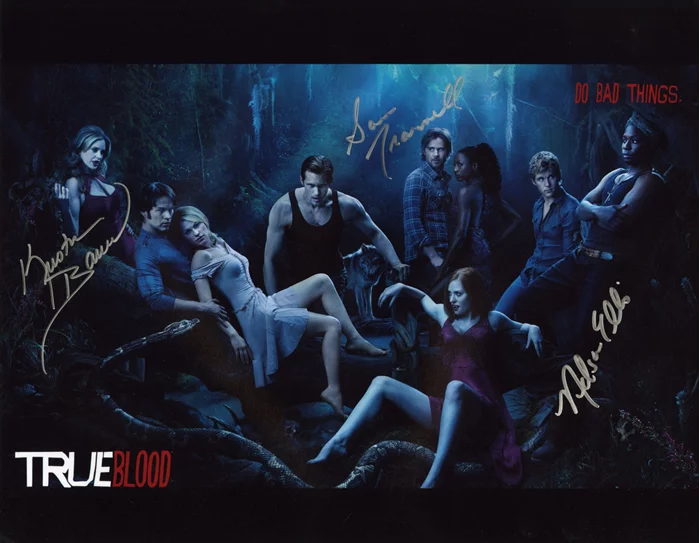 True Blood autograph