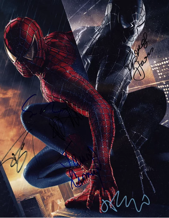 Spider-Man 3 autograph