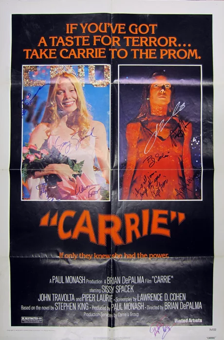 Carrie autograph