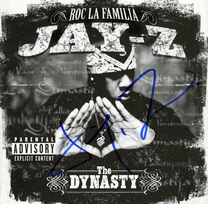 Jay-Z autograph