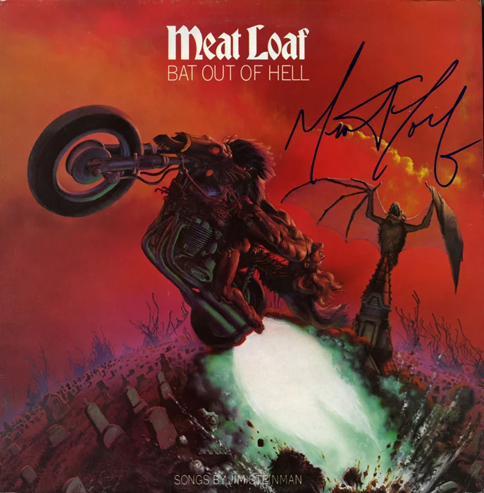 Meat Loaf autograph