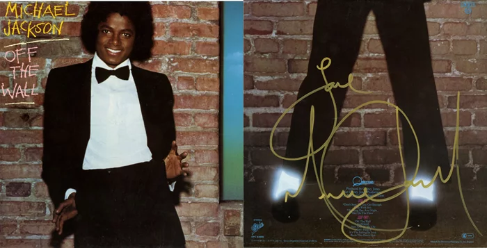 Michael Jackson autograph