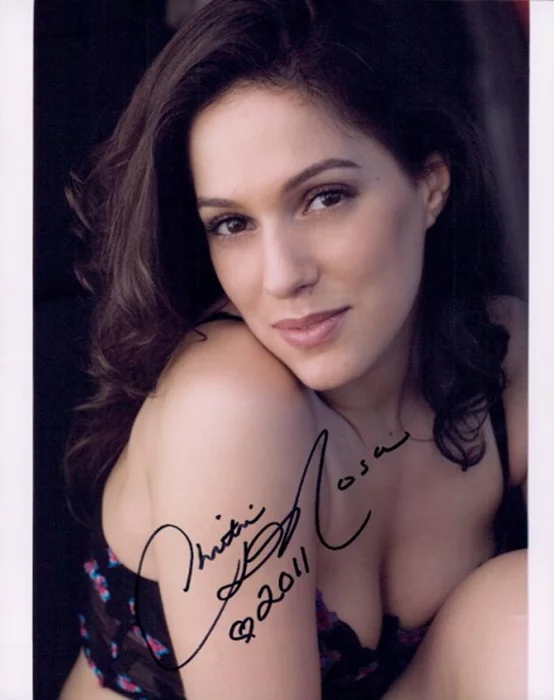 Christina DeRosa autograph
