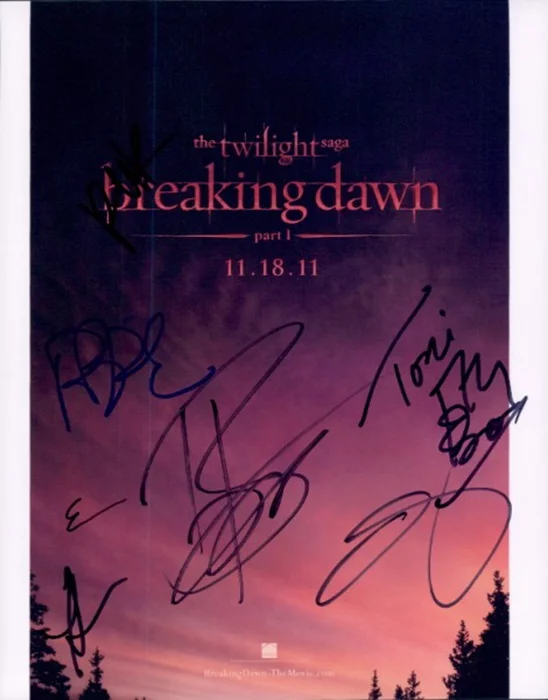 Breaking Dawn - Part 1 autograph