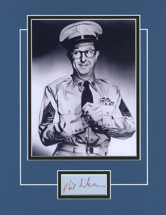 Phil Silvers autograph