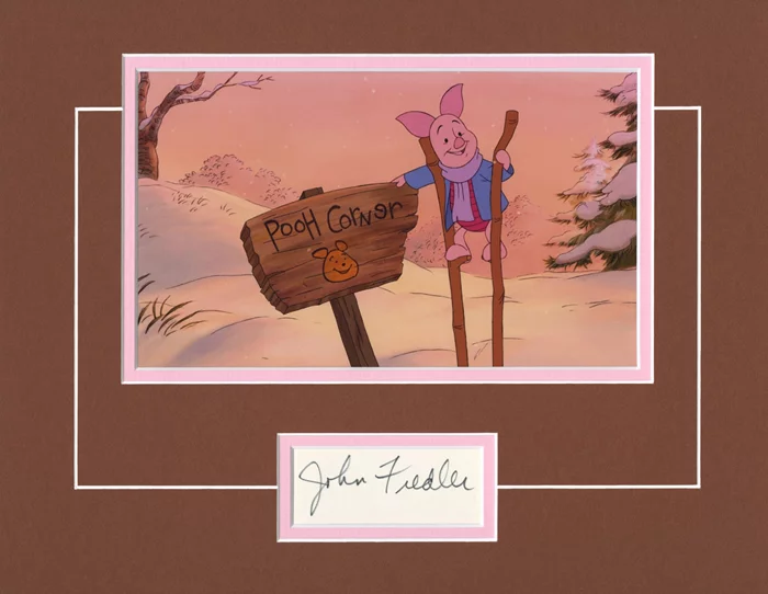 Piglet's Big Movie autograph