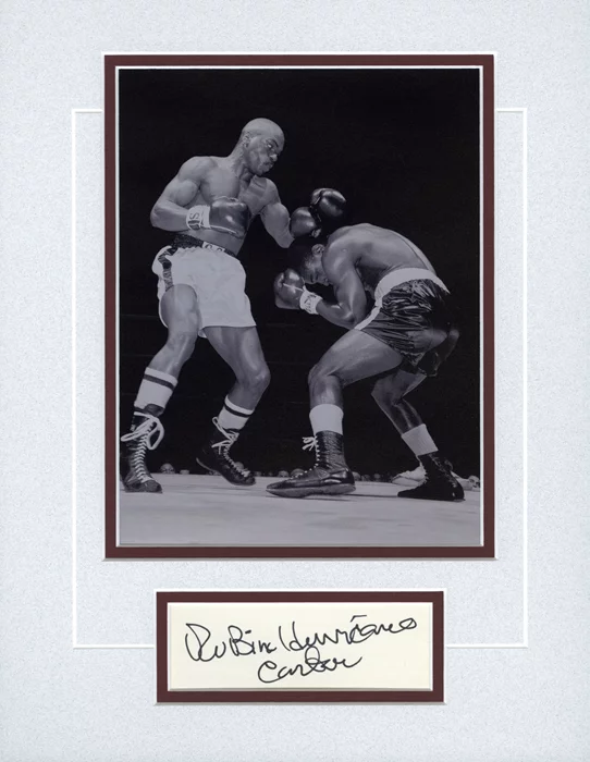 Rubin Carter autograph