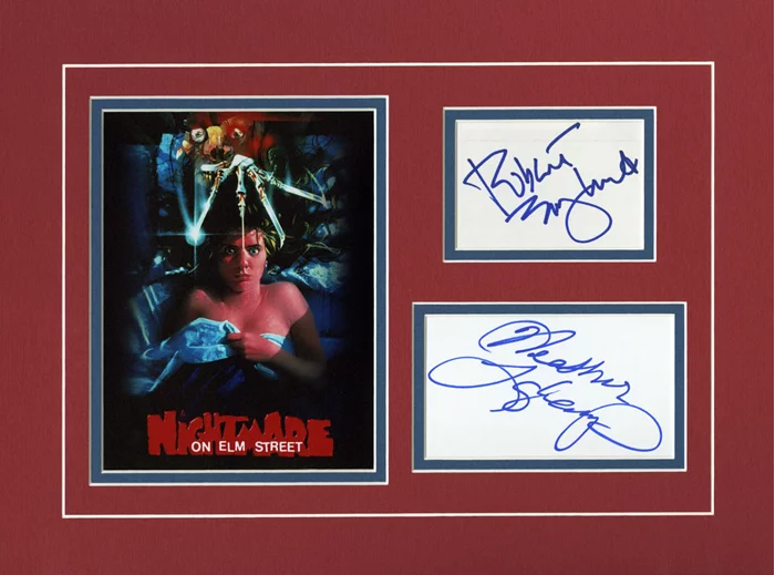 A Nightmare on Elm Street autograph