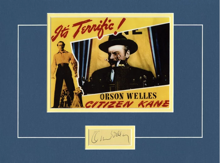 Citizen Kane autograph