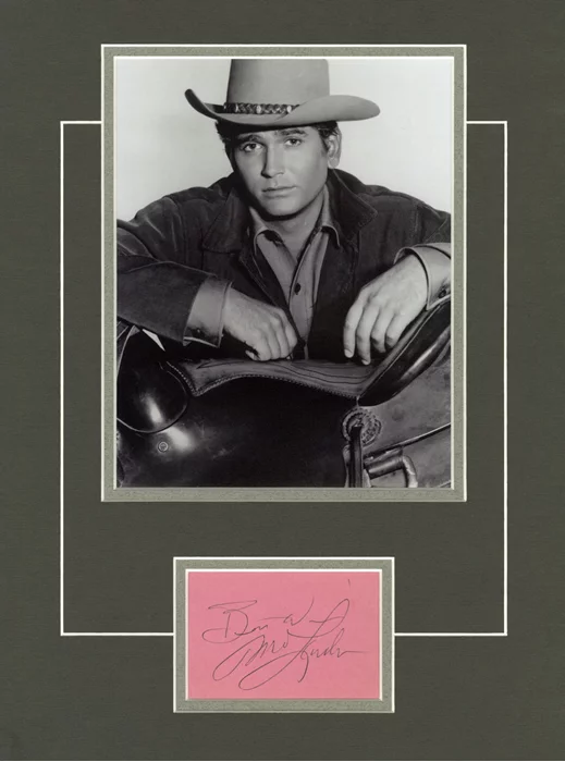 Michael Landon autograph