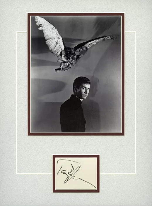 Anthony Perkins autograph