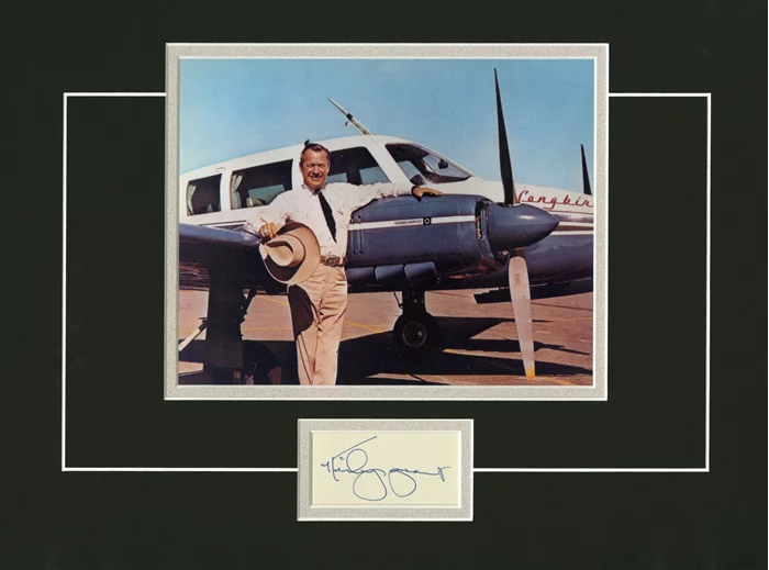 Kirby Grant as Sky King autograph