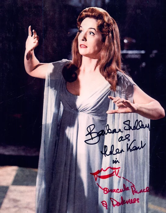 Barbara Shelley autograph