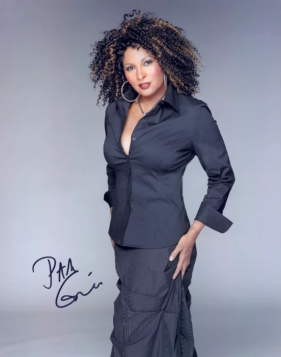 Pam Grier autograph
