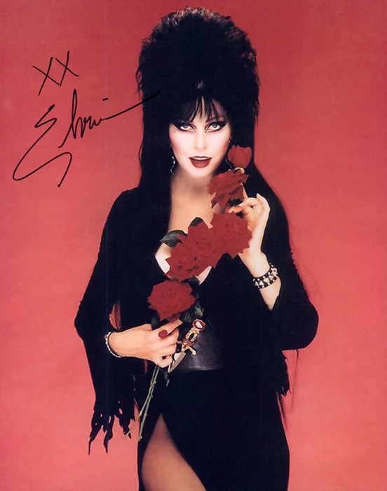 Elvira autograph