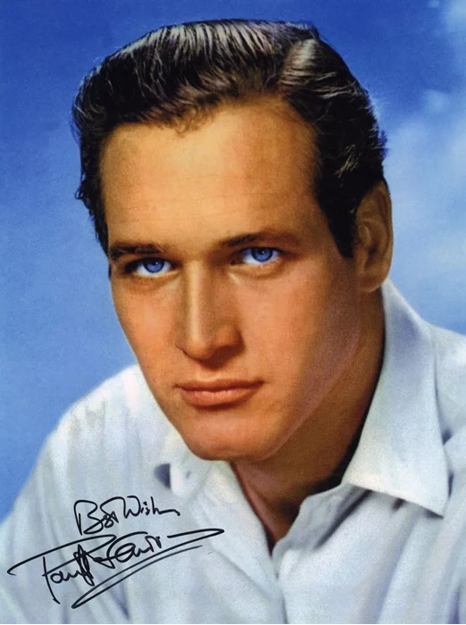 Paul Newman autograph