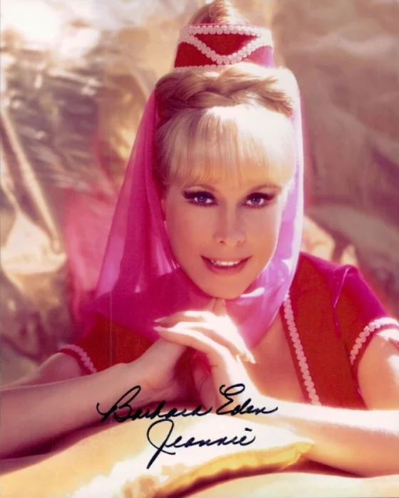 Barbara Eden autograph