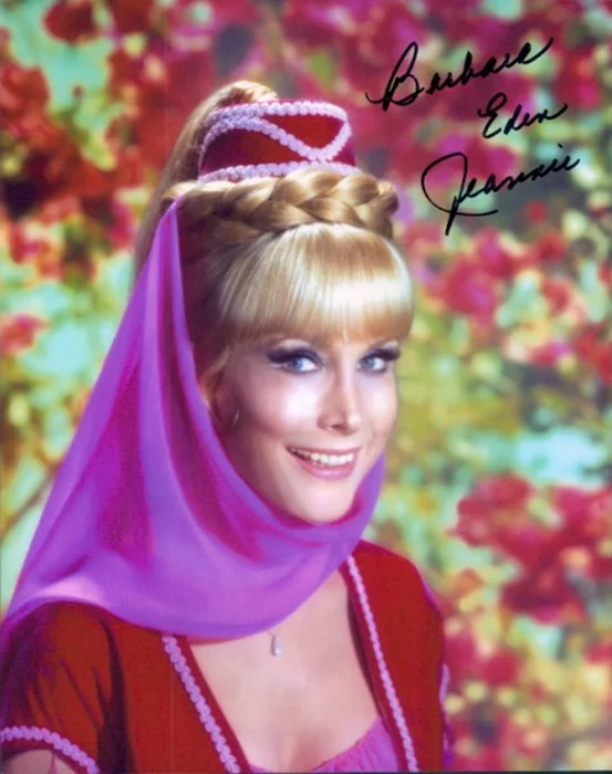 Barbara Eden autograph
