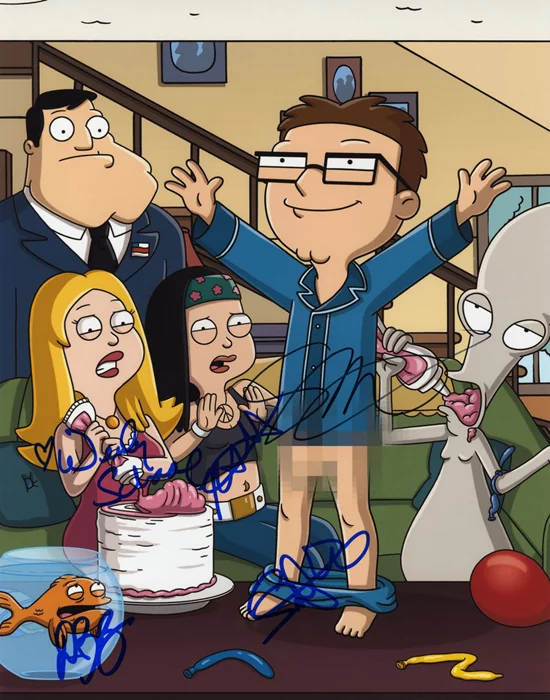 American Dad autograph
