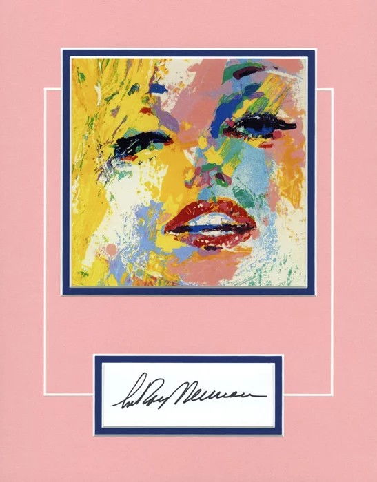 LeRoy Neiman autograph
