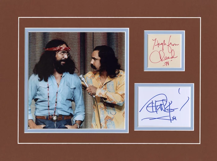 Cheech & Chong autograph