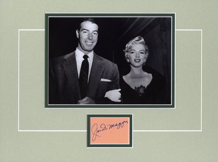 Joe DiMaggio autograph