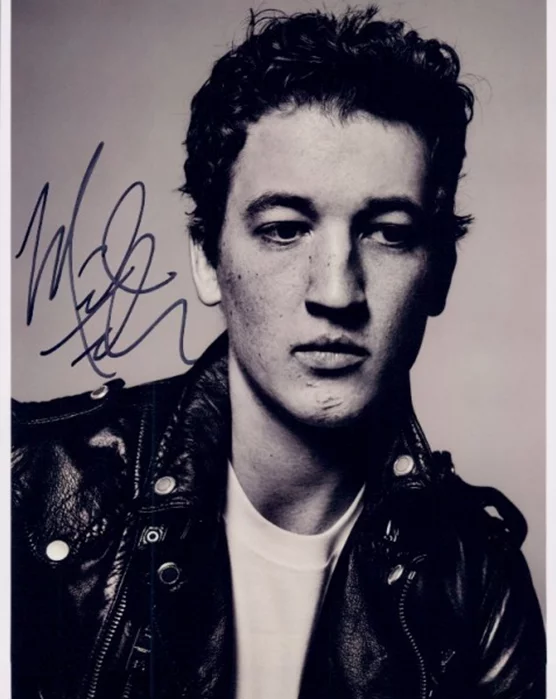 Miles Teller autograph