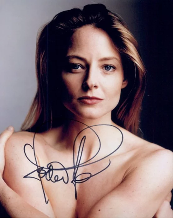 Jodie Foster autograph