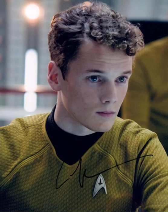 Anton Yelchin autograph