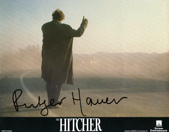 Rutger Hauer autograph