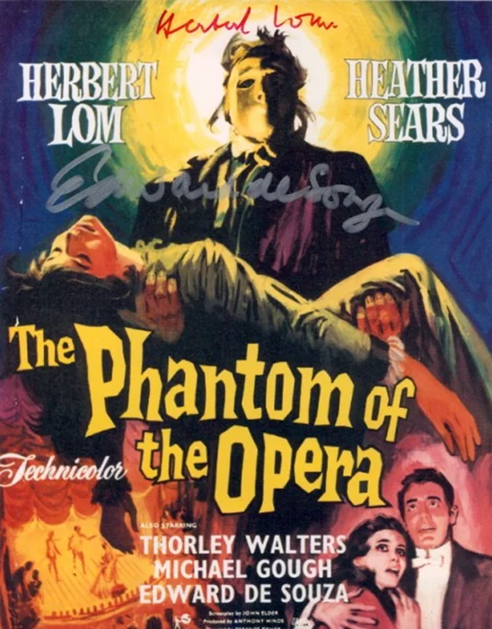 The Phantom of The Opera autograph