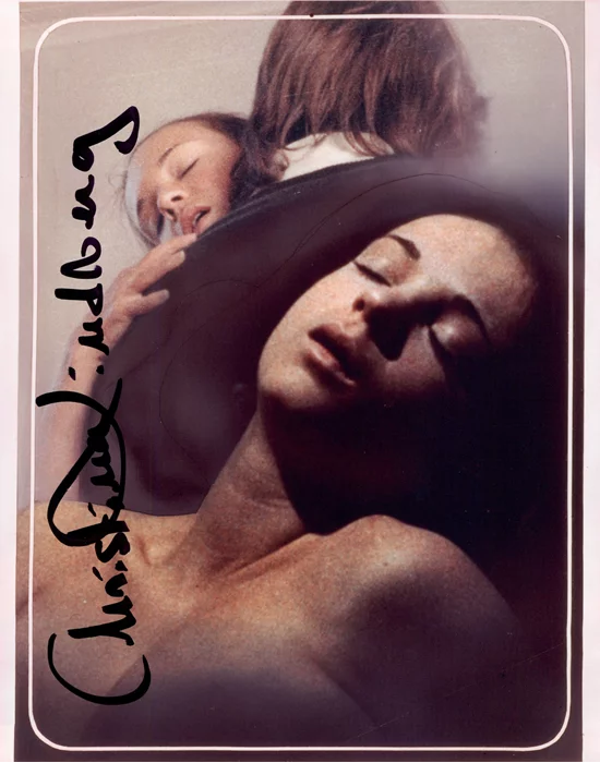 Christina Lindberg autograph