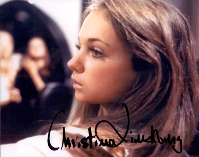 Christina Lindberg autograph