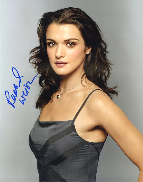 Rachel Weisz autograph