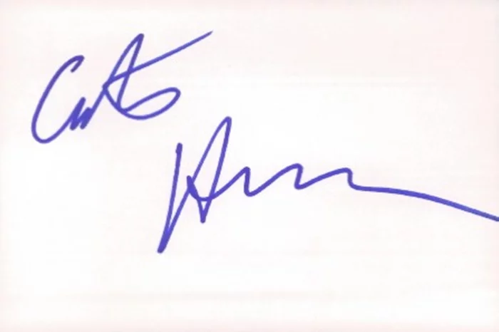 Curtis Hanson autograph