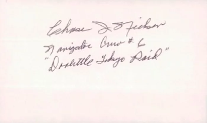 Chase J. Nielsen autograph