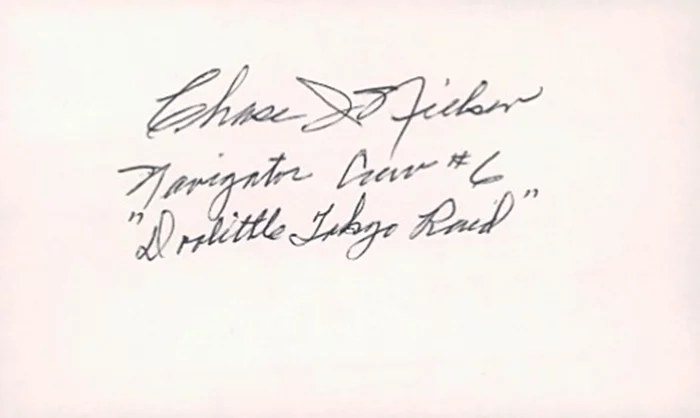 Chase J. Nielsen autograph