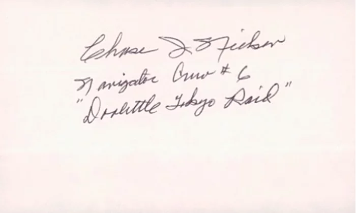 Chase J. Nielsen autograph