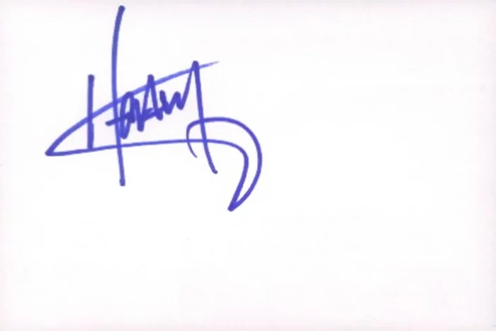 Heavy D autograph