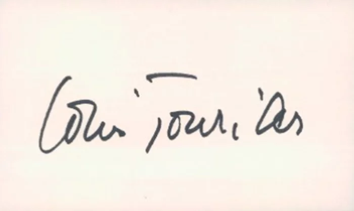 Louis Jourdan autograph