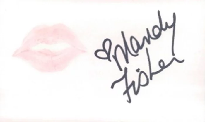 Mandy Fisher autograph