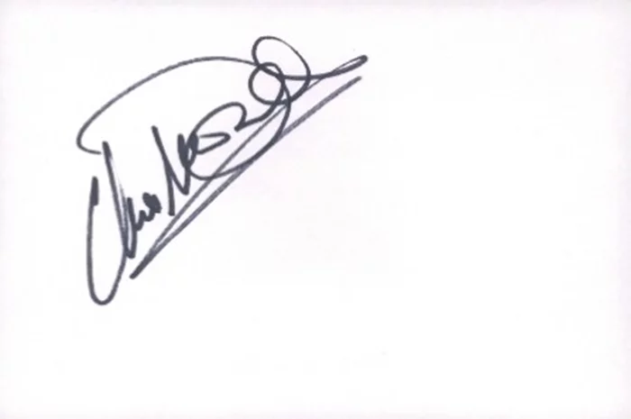 Christopher McDonald autograph