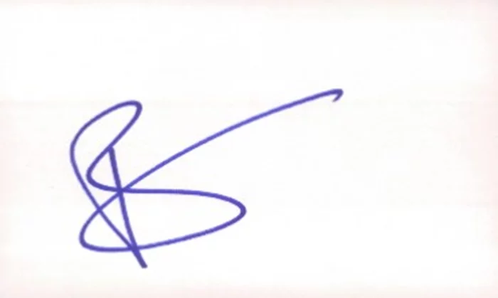 Ben Stein autograph